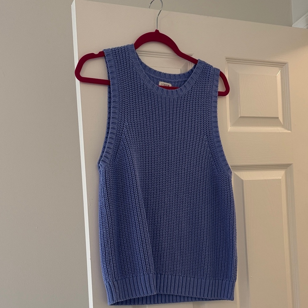 J Crew Sleeveless Knit Sweater